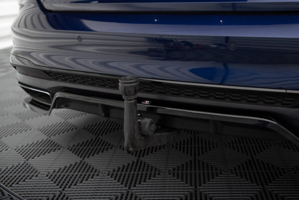 MAXTON DESIGN - Spoiler pod zadný nárazník pre Audi A4 S-Line B9 Facelift, Čierny lesk – Obrázok 4